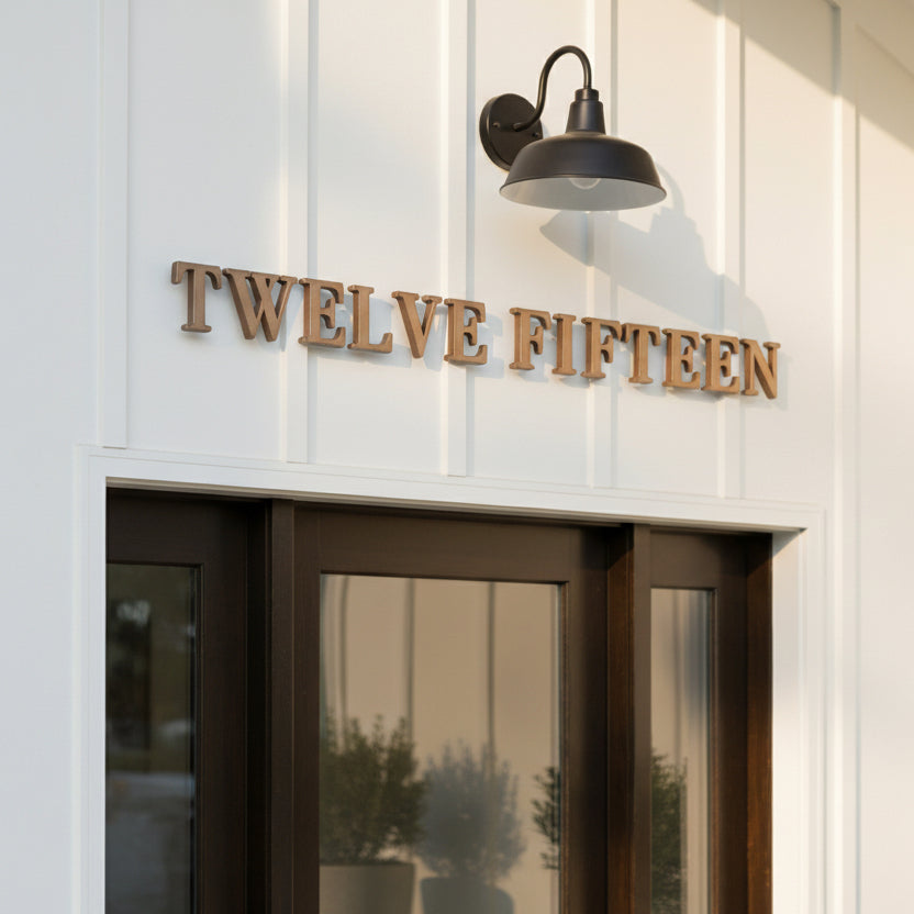 Linden House Numbers and Letters