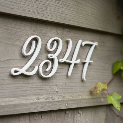 Ashley House Numbers and Letters