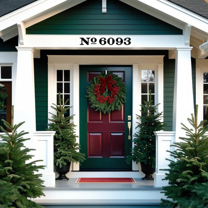 Sterling House Numbers and Letters