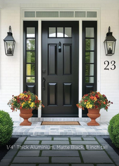 Elwood House Numbers and Letters