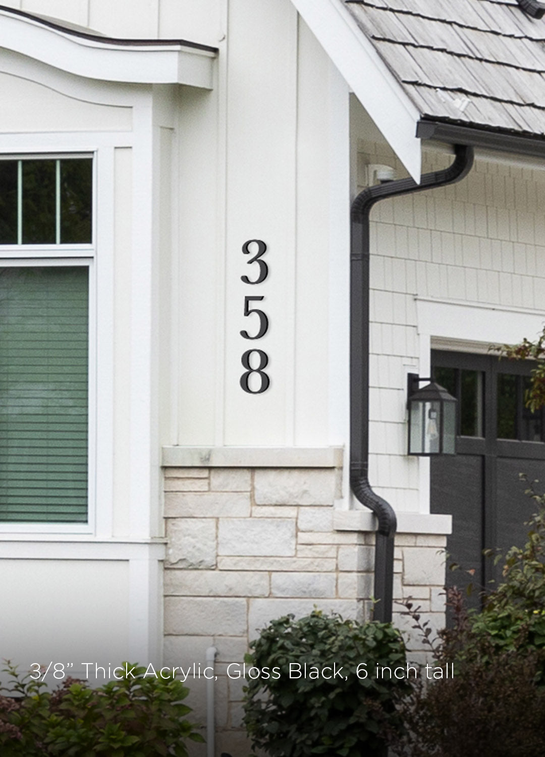 Elwood House Numbers and Letters