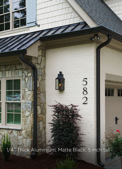 Franson House Numbers and Letters