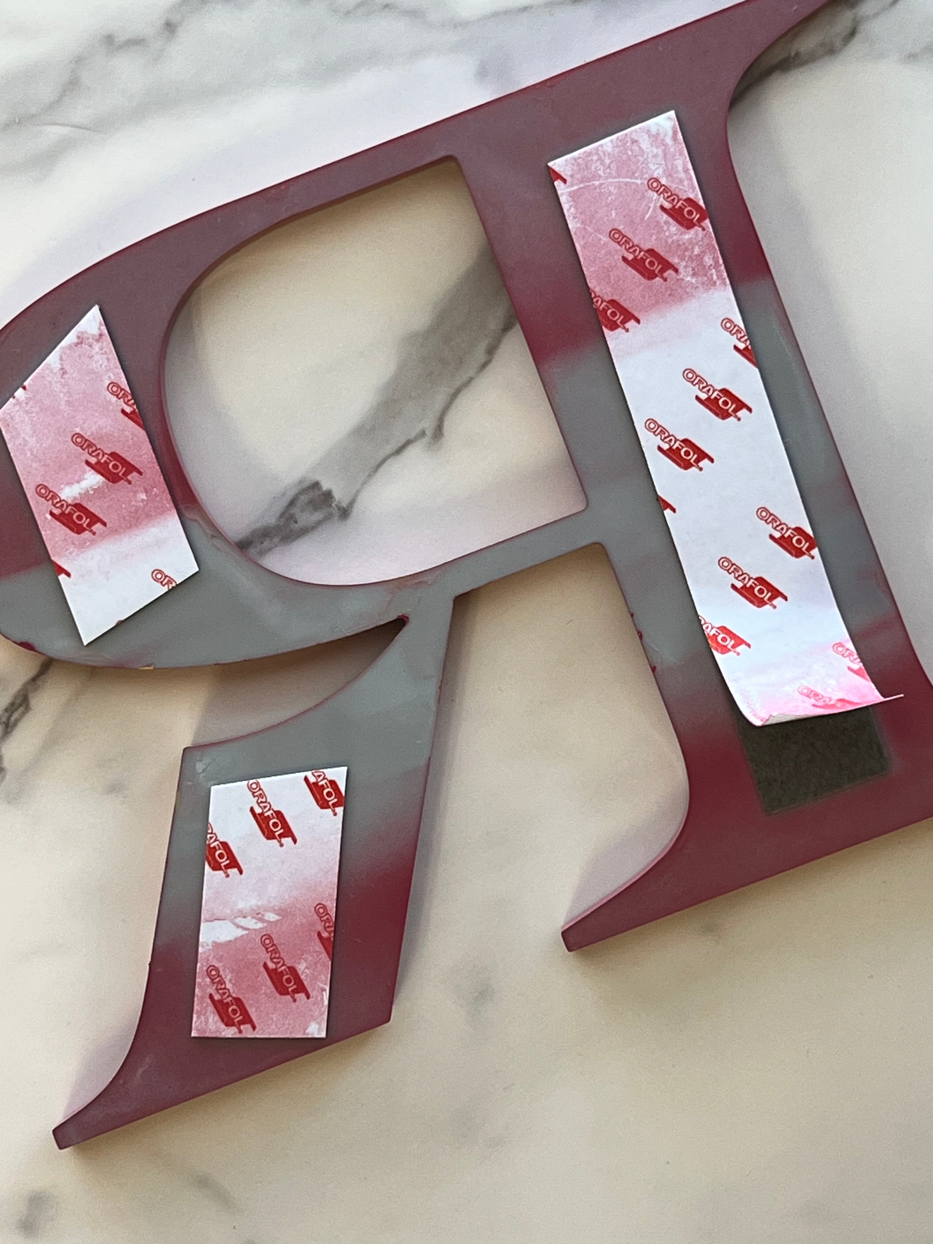 Ferris Dimensional Self Adhesive Mailbox Numbers