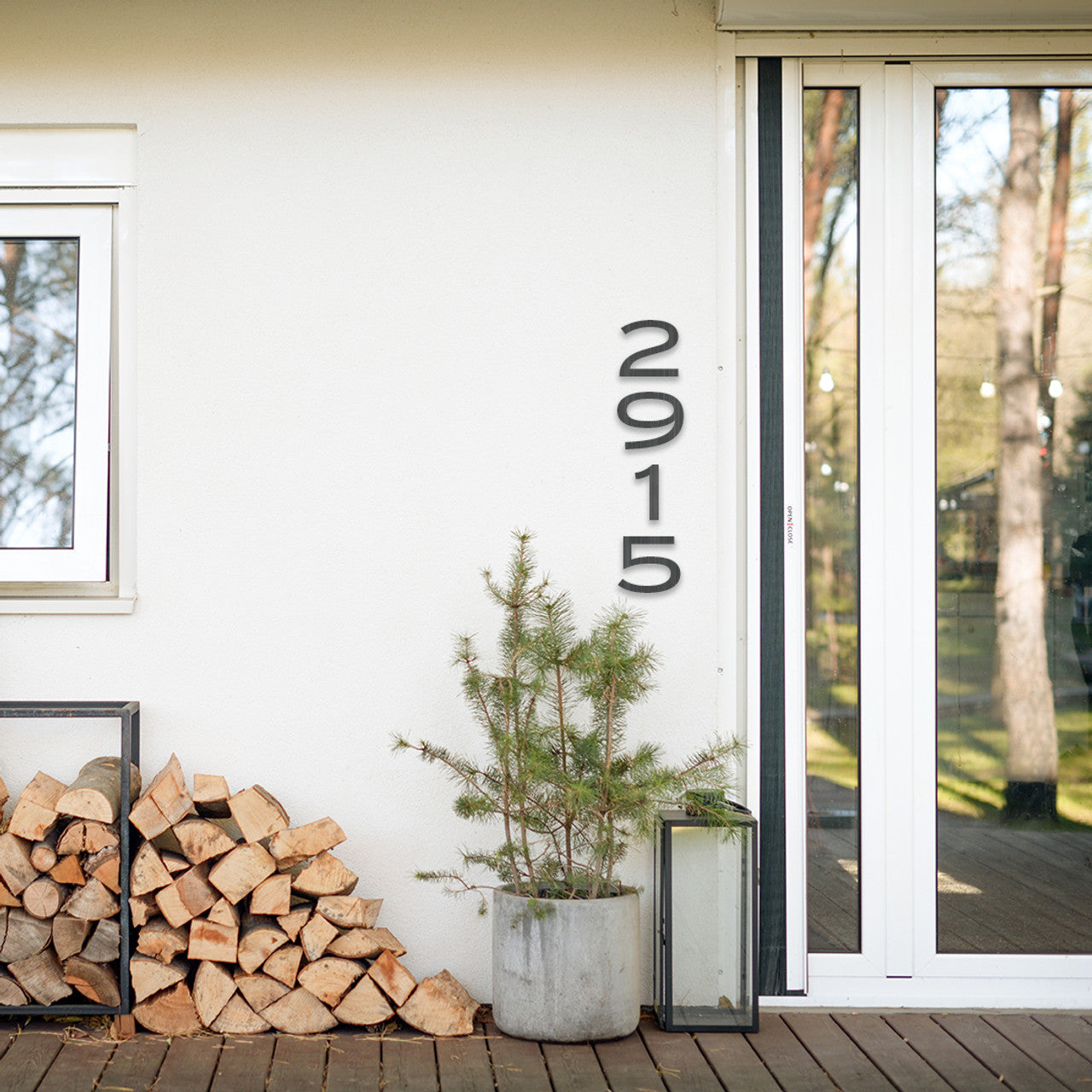 Riley House Numbers and Letters