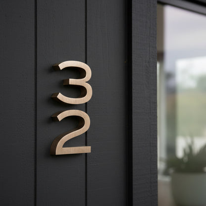 Riley House Numbers and Letters