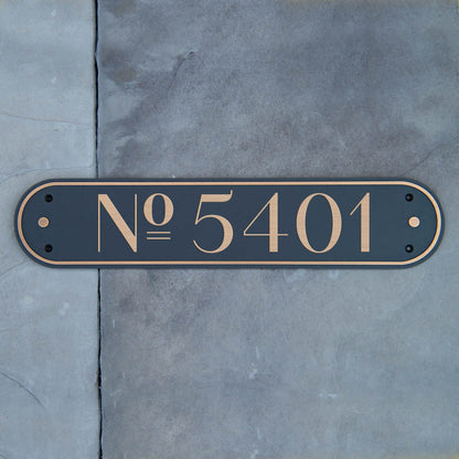 Valuta Address Plaque