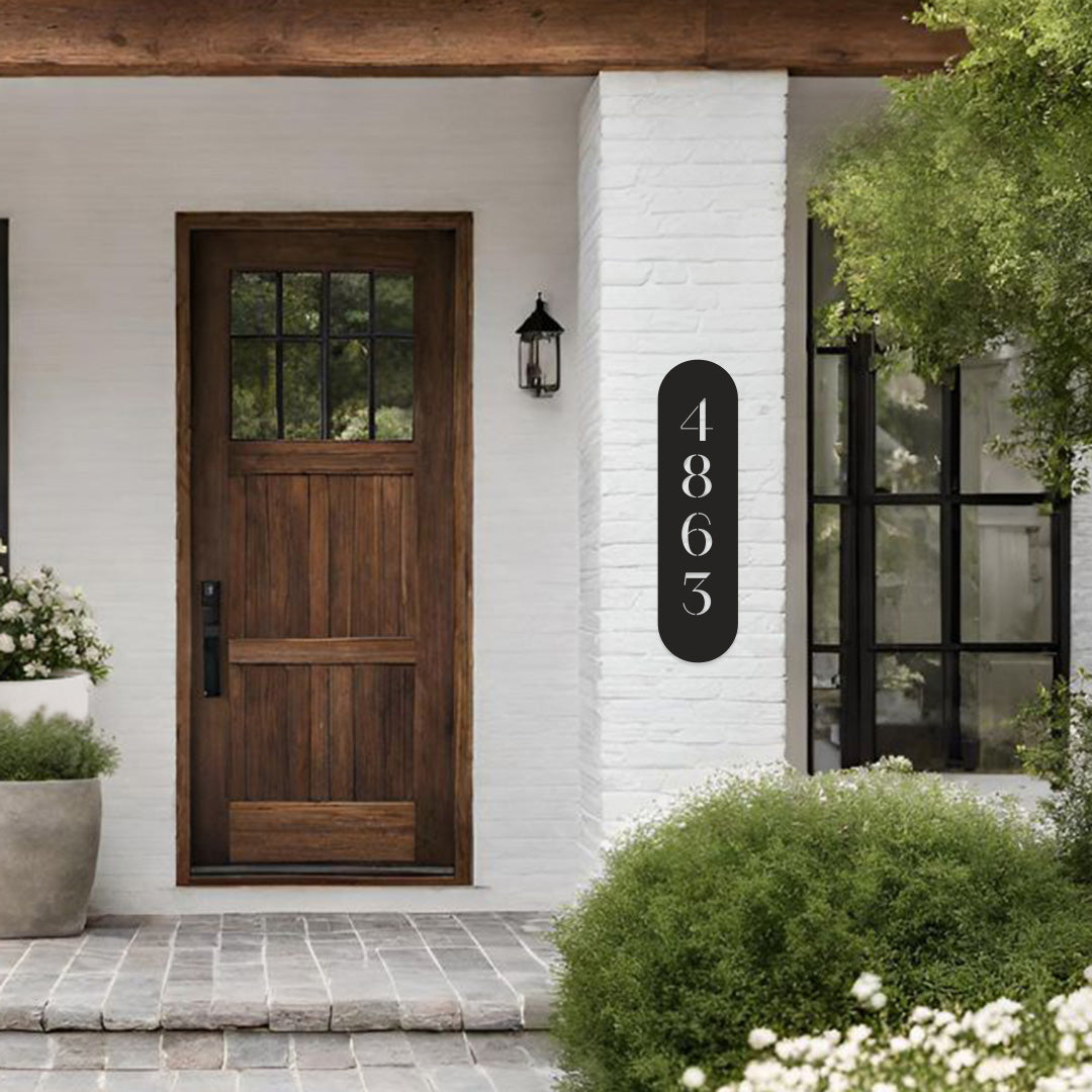 Valuta House Number Sign
