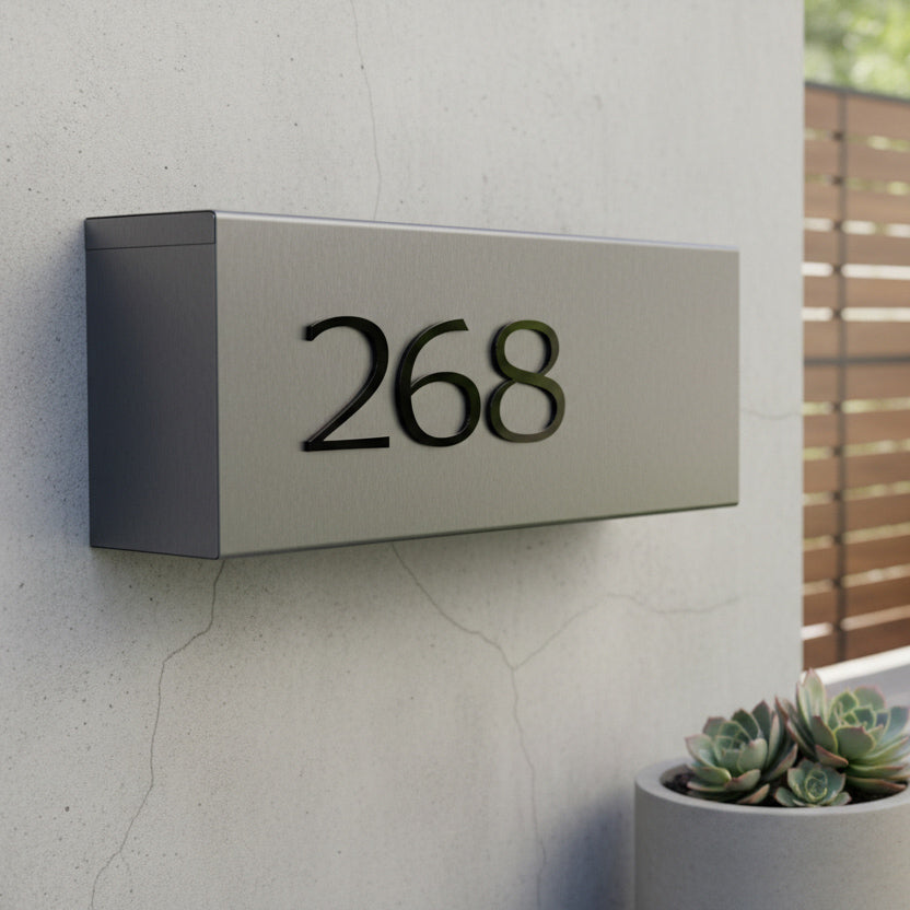 Ace Dimensional Self Adhesive Mailbox Numbers – Dropcap Studio