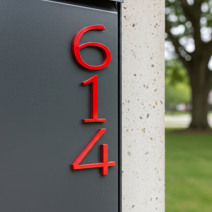 Ace Dimensional Self Adhesive Mailbox Numbers