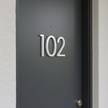 Areo Dimensional Self Adhesive Mailbox Numbers