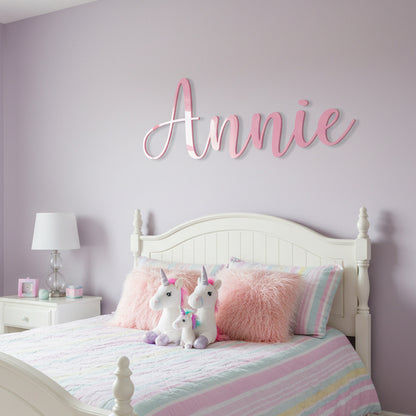 Salutation Personalized Letters Wall Decor