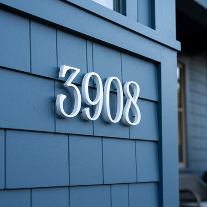 Art House Numbers and Letters