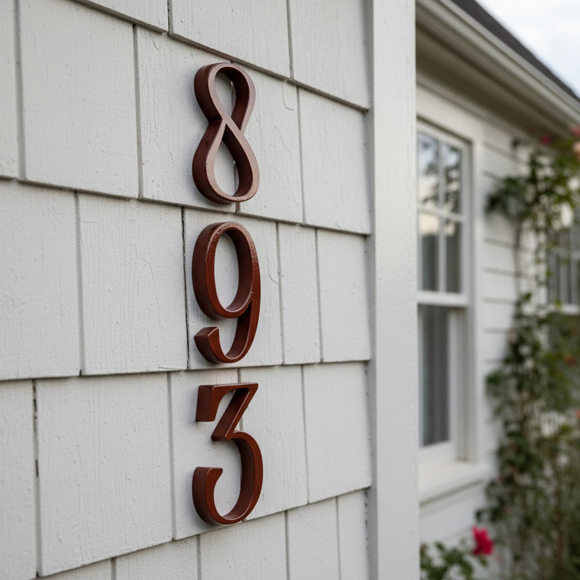 Art House Numbers and Letters