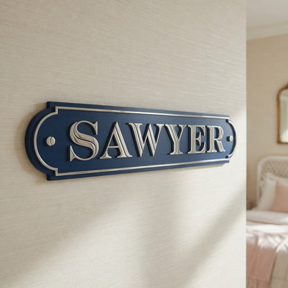 Ava Display Plaque - Aluminum