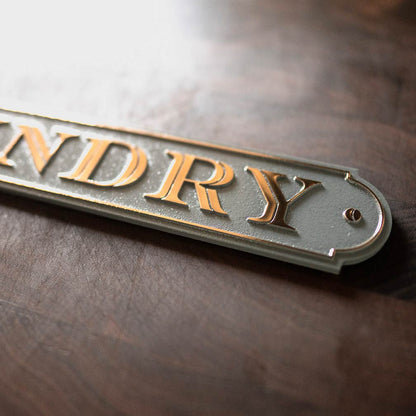 Ava Display Plaque - Brass