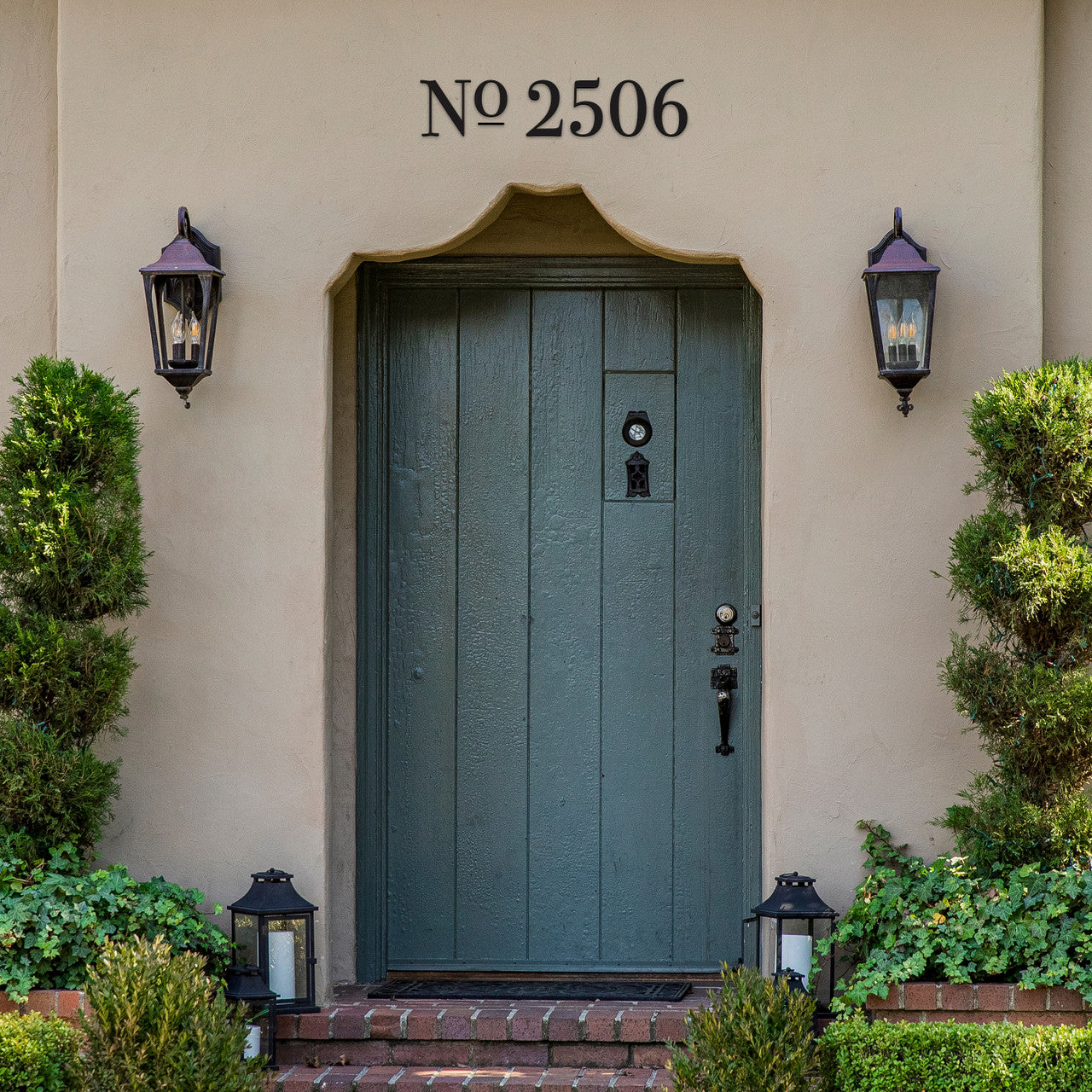 Bodoni House Numbers and Letters