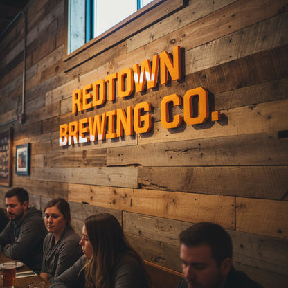 Ruck Bold Personalized Commercial Signage