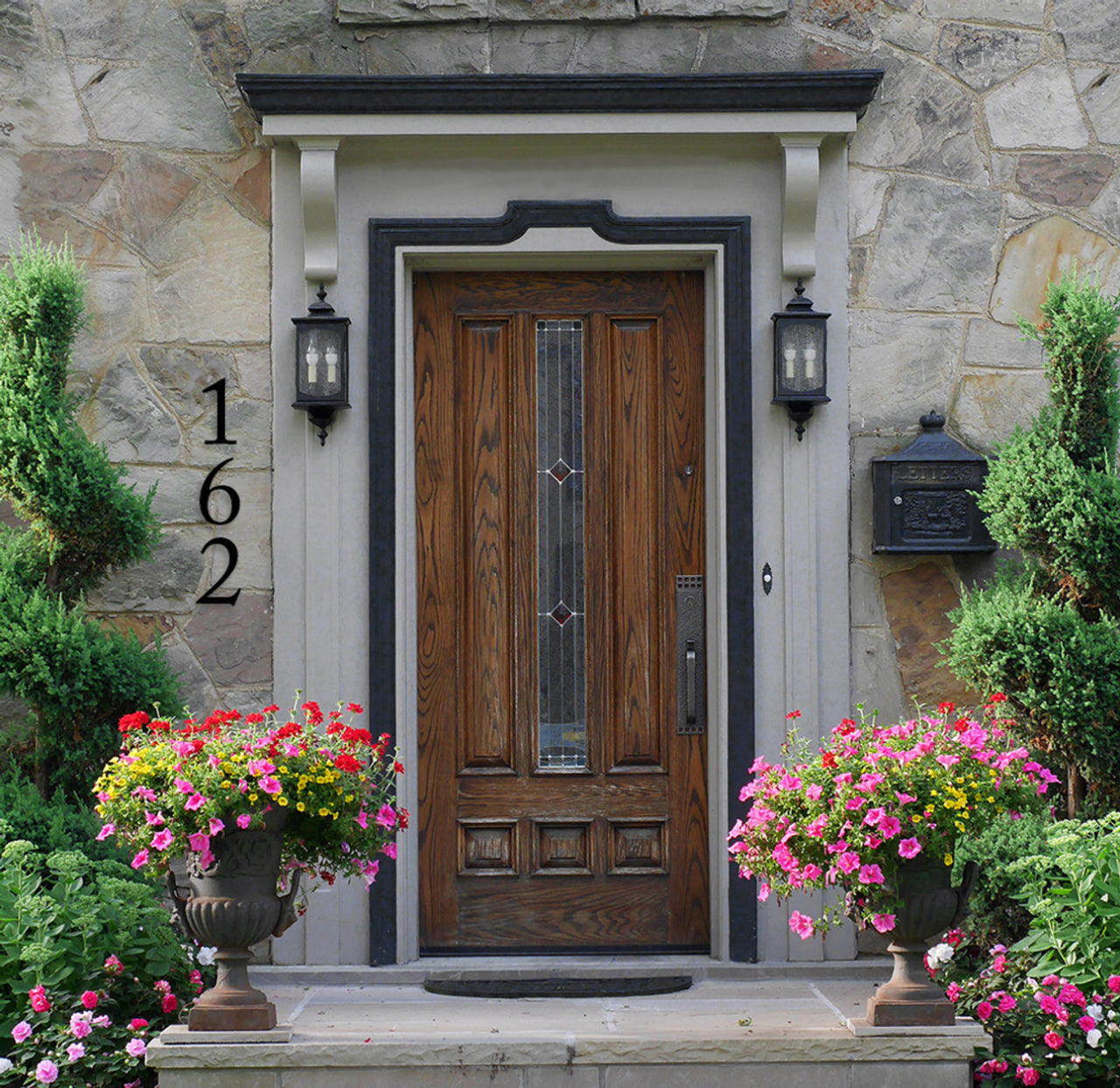 Caslon House Numbers and Letters