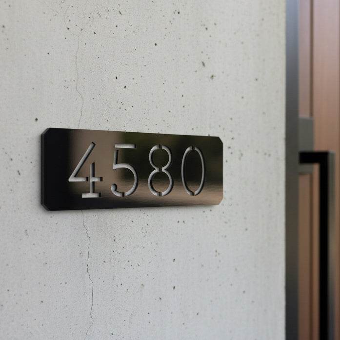 Clare House Number Sign