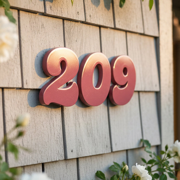 Darling House Numbers and Letters