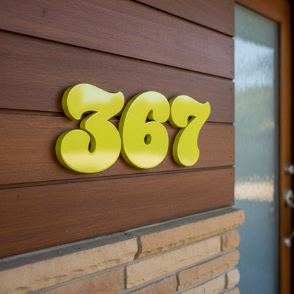 Darling House Numbers and Letters