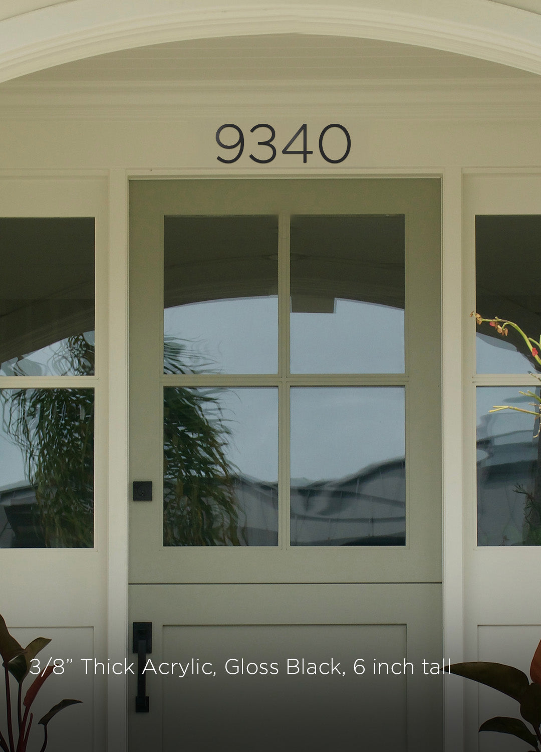 Evo House Numbers and Letters