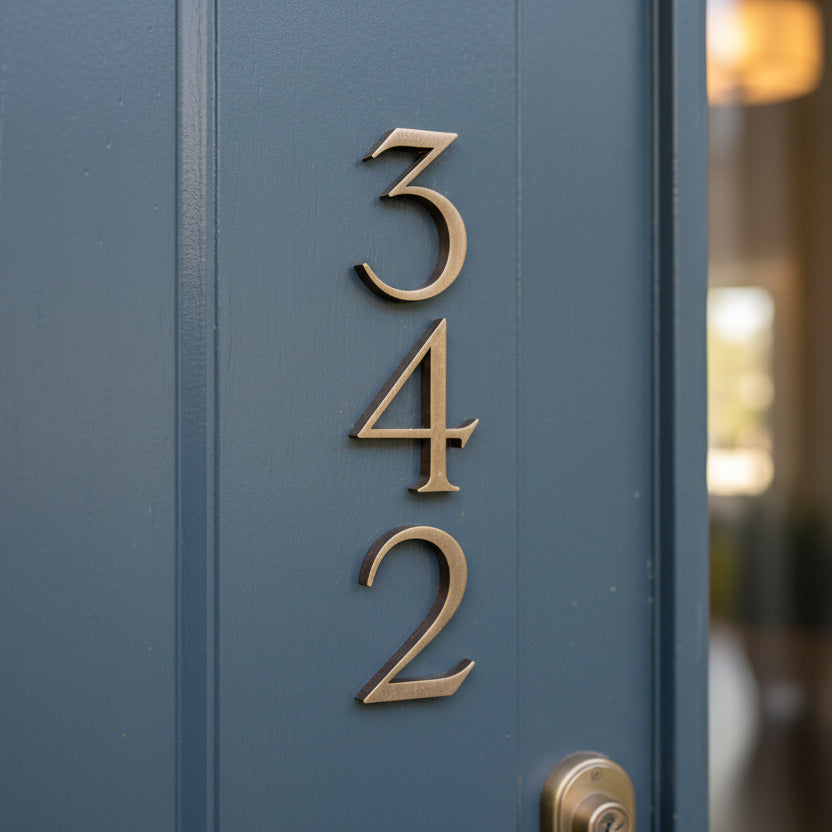 Franson Dimensional Self Adhesive Mailbox Numbers