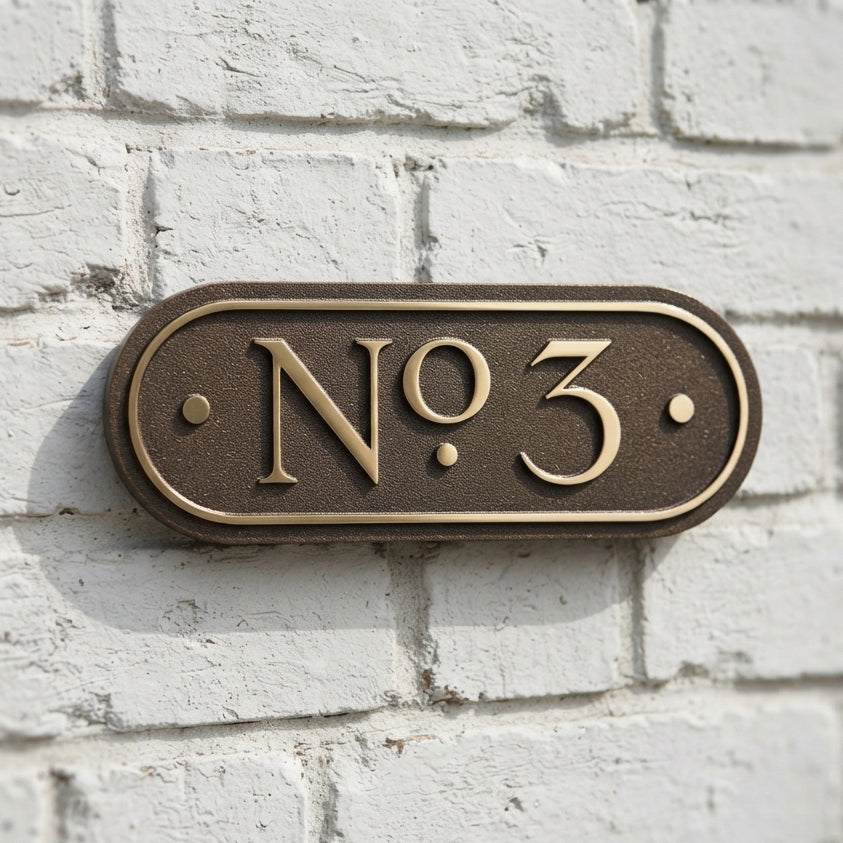 Franson Display Plaque - Brass