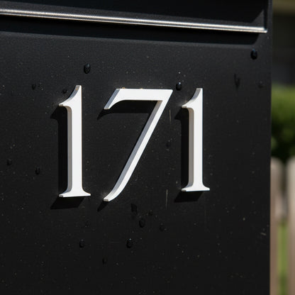 Franson Dimensional Self Adhesive Mailbox Numbers