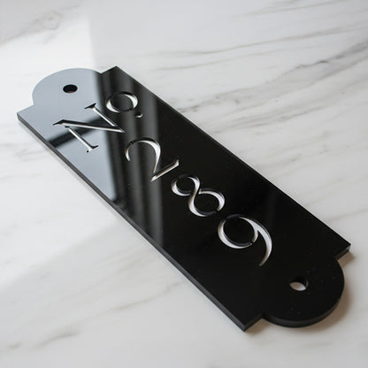 Franson House Number Sign