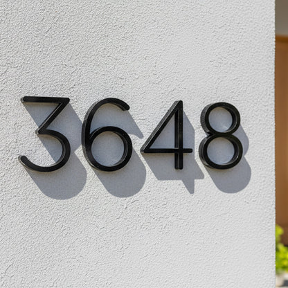 Fyn House Numbers and Letters