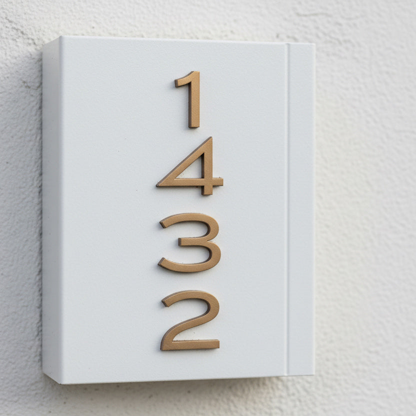 Riley Dimensional Self Adhesive Mailbox Numbers