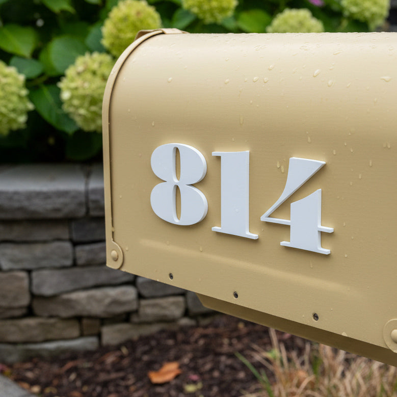 Haven Dimensional Self Adhesive Mailbox Numbers