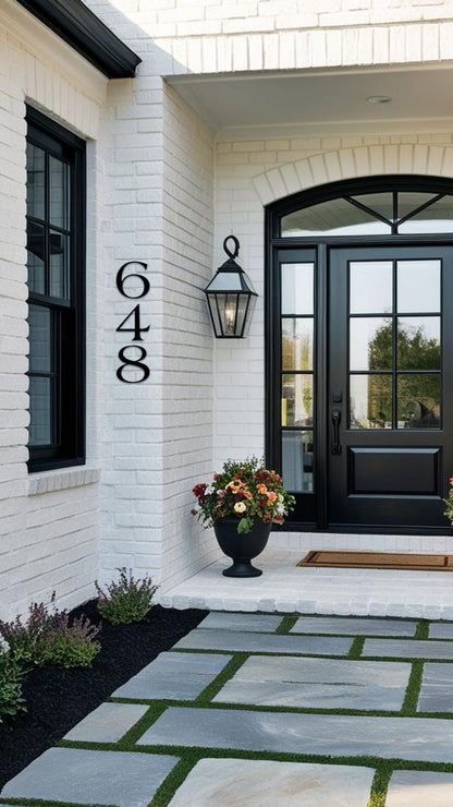 Washington House Numbers and Letters