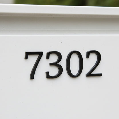 Langston Dimensional Self Adhesive Mailbox Numbers