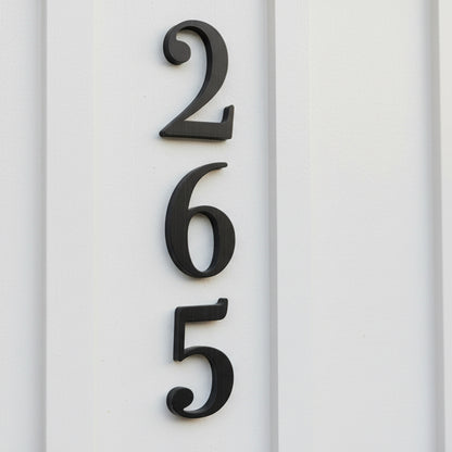 Linden House Numbers and Letters