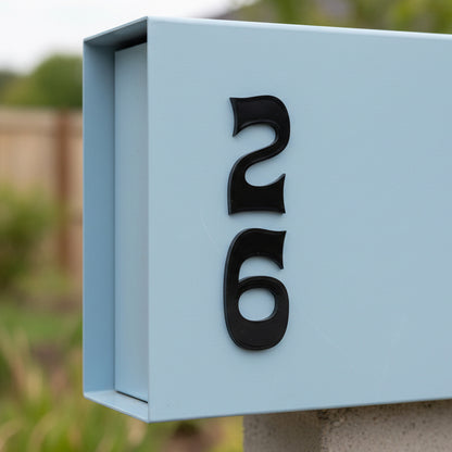 Lounge Dimensional Self Adhesive Mailbox Numbers