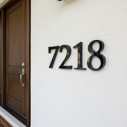 Maris House Numbers and Letters