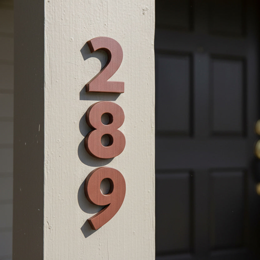 Nora House Numbers and Letters