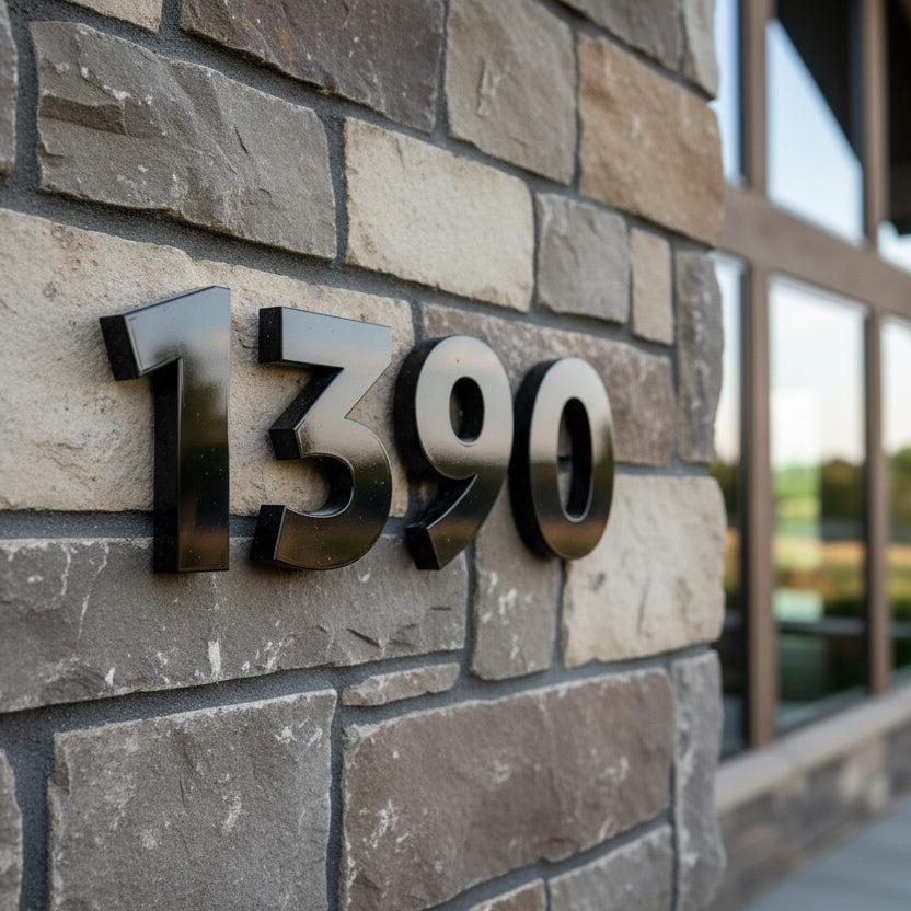 Nora House Numbers and Letters