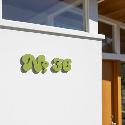 Darling House Numbers and Letters