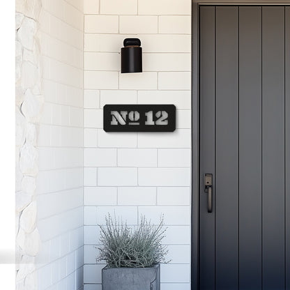 Vero House Number Sign