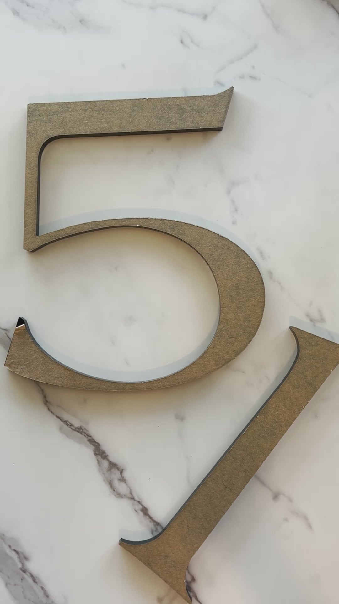 Washington House Numbers and Letters