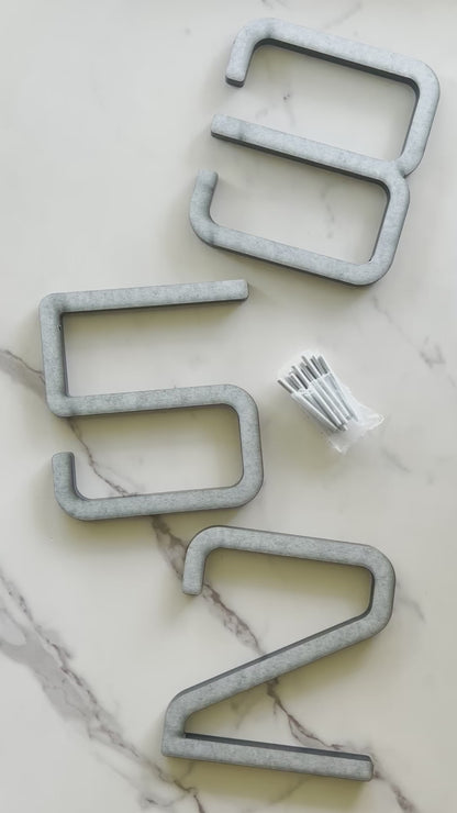 Eli House Numbers and Letters