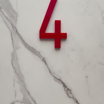 Tren House Numbers and Letters