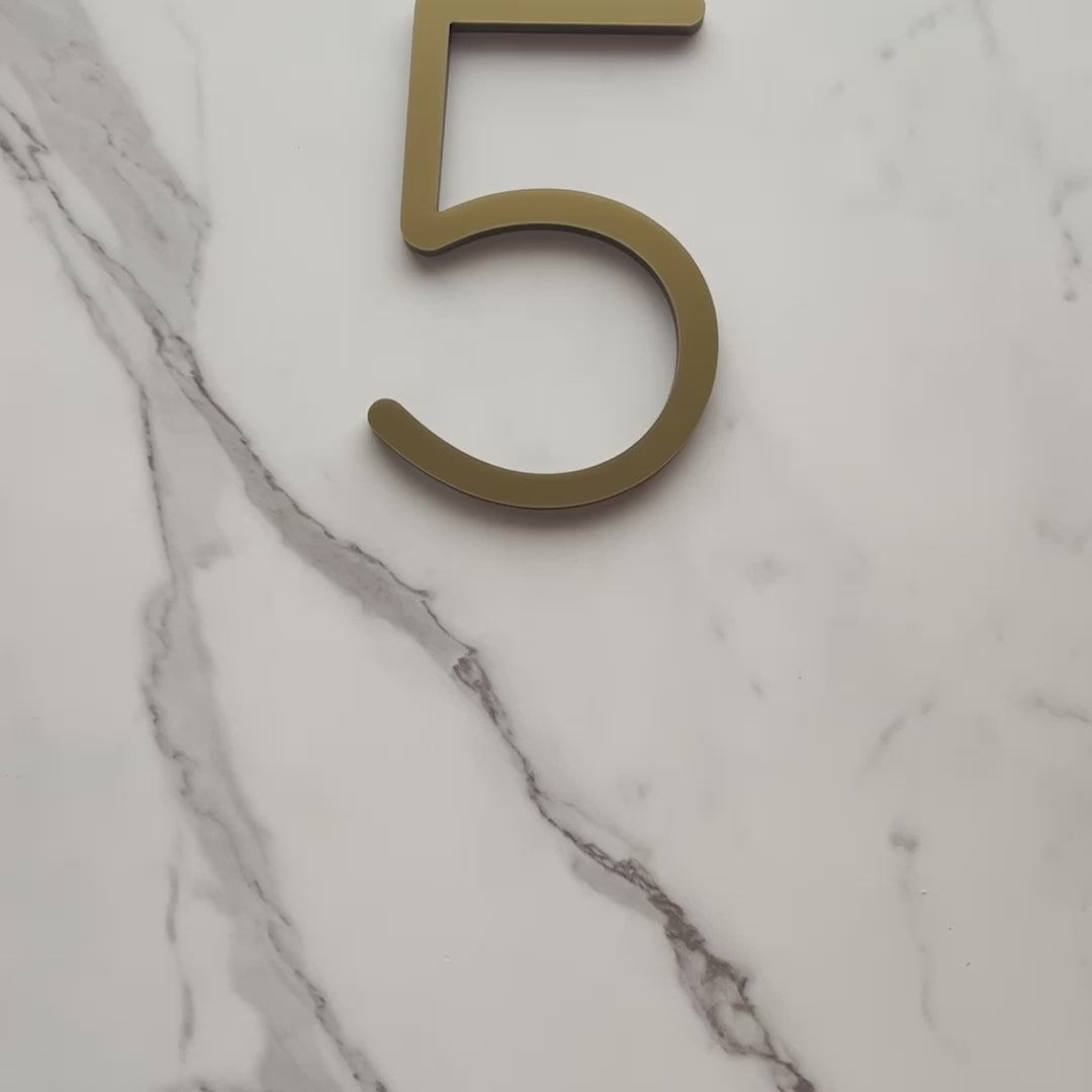 Fyn House Numbers and Letters