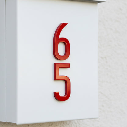 Tren Dimensional Self Adhesive Mailbox Numbers