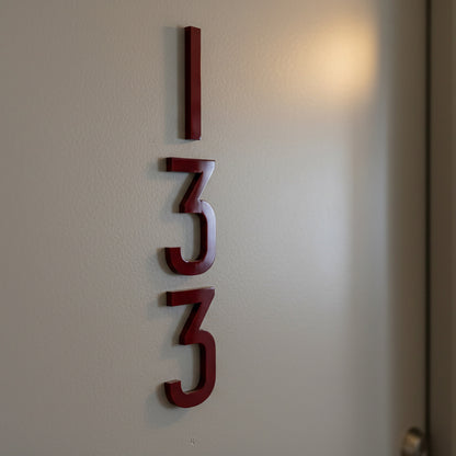 Tren Dimensional Self Adhesive Mailbox Numbers