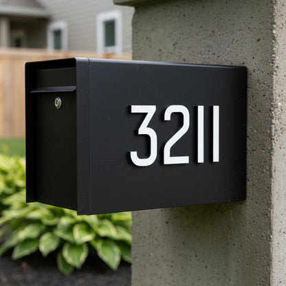 Tren Dimensional Self Adhesive Mailbox Numbers
