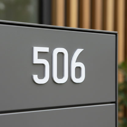 Tren Dimensional Self Adhesive Mailbox Numbers